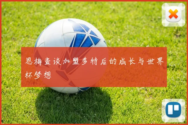 恩梅查谈加盟多特后的成长与世界杯梦想